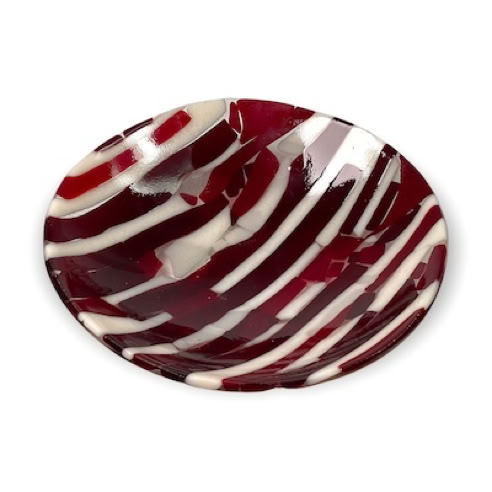 fused glass bowl
